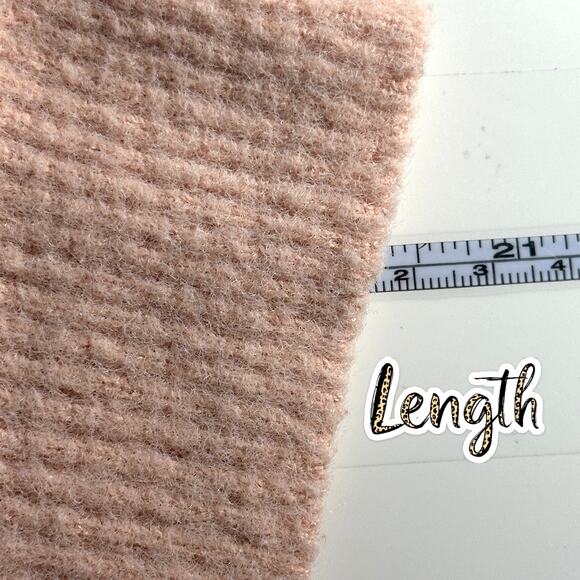 Express Womens Crewneck Pullover Sweater Size S Light Pink Soft Knit Long Sleeve - Picture 10 of 11